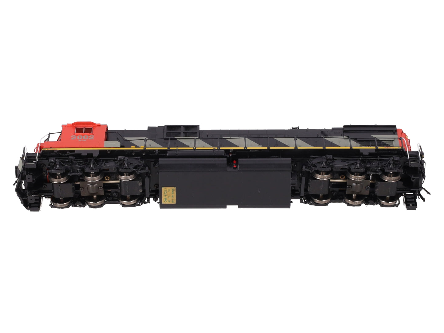 Overland 6702.1 HO BRASS CNR C630 Diesel Loco w/Lights #2002 (#22-53) - Painted LN/Box