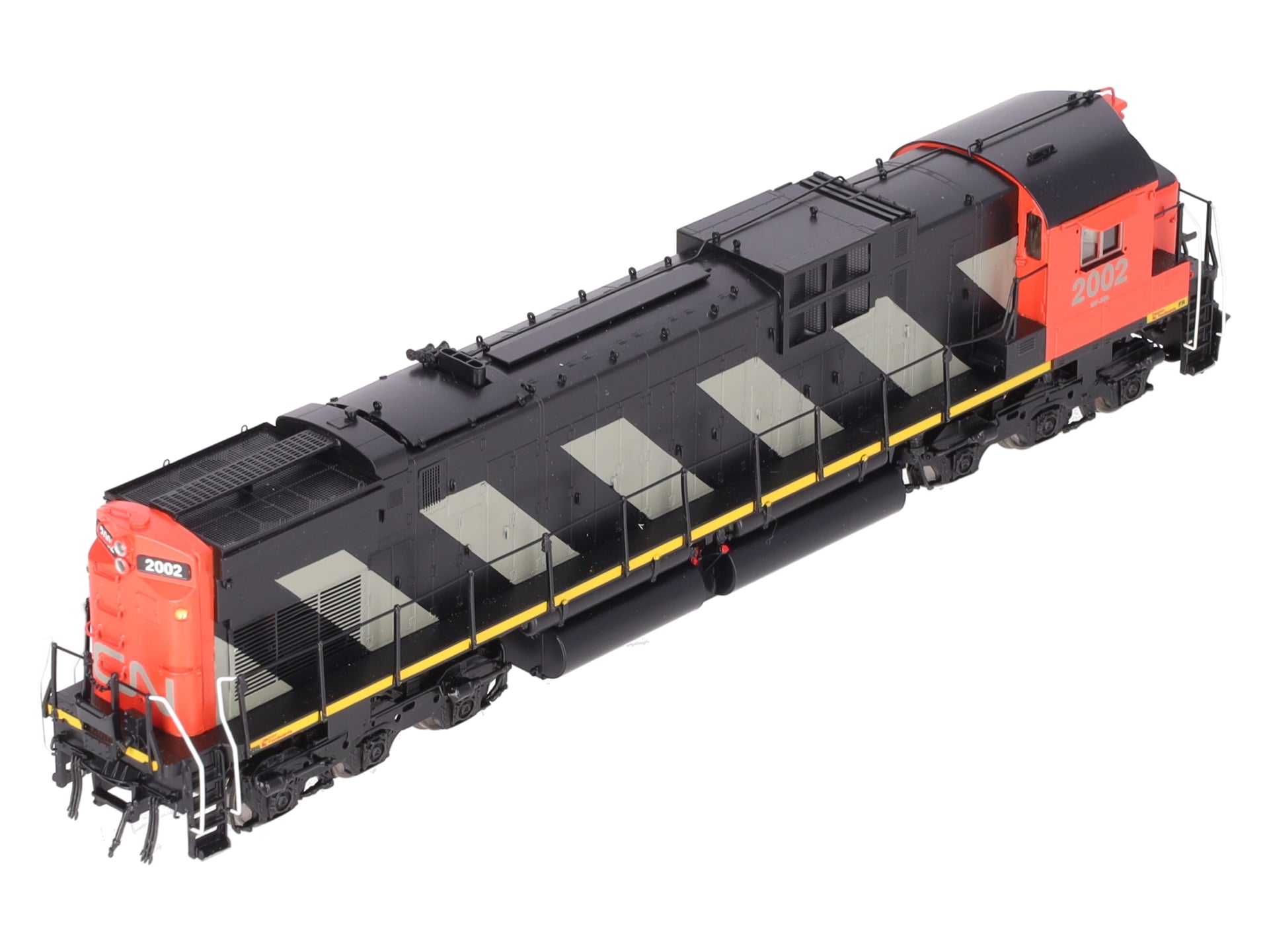 Overland 6702.1 HO BRASS CNR C630 Diesel Loco w/Lights #2002 (#22-53) - Painted LN/Box