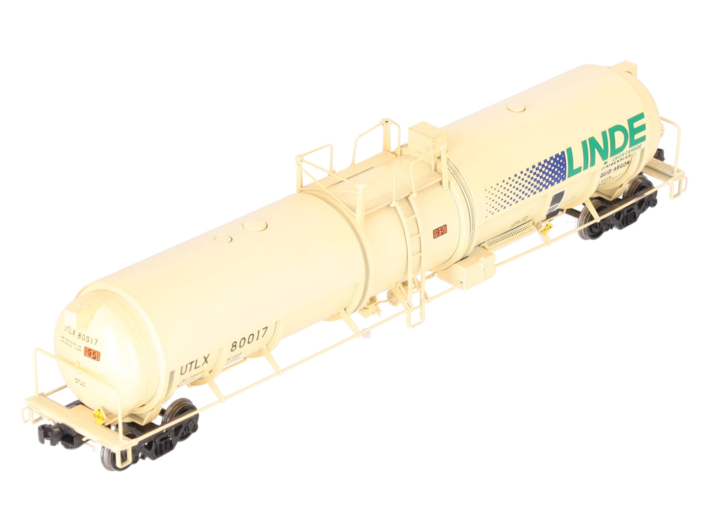 Overland 3167 HO BRASS Linde-Union Tank Liguid Arrgon Tank Car EX/Box