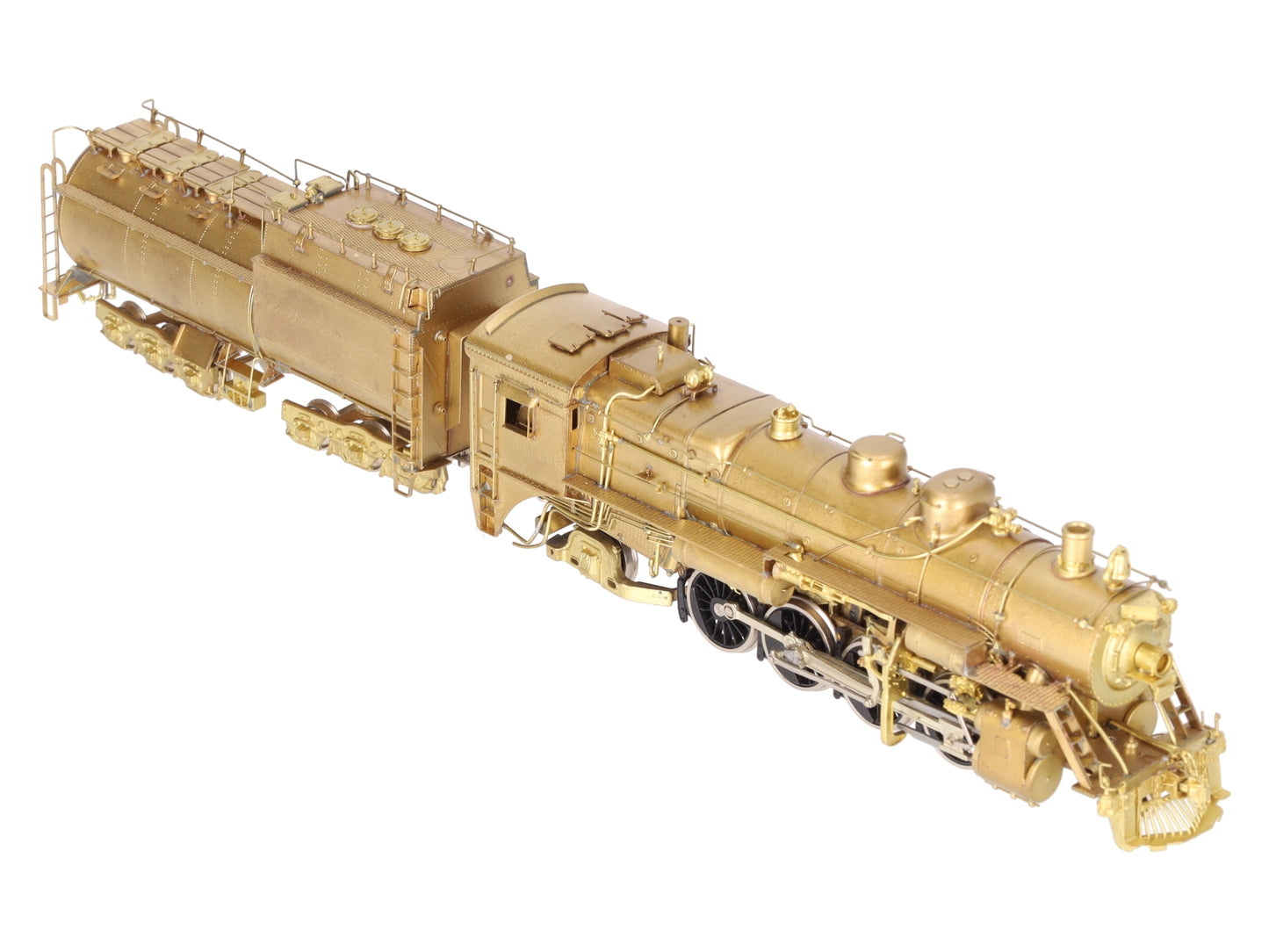Van Hobbies HO BRASS CNR 2-8-2 S-2a Steam Locomotive & Tender - Unpainted EX/Box