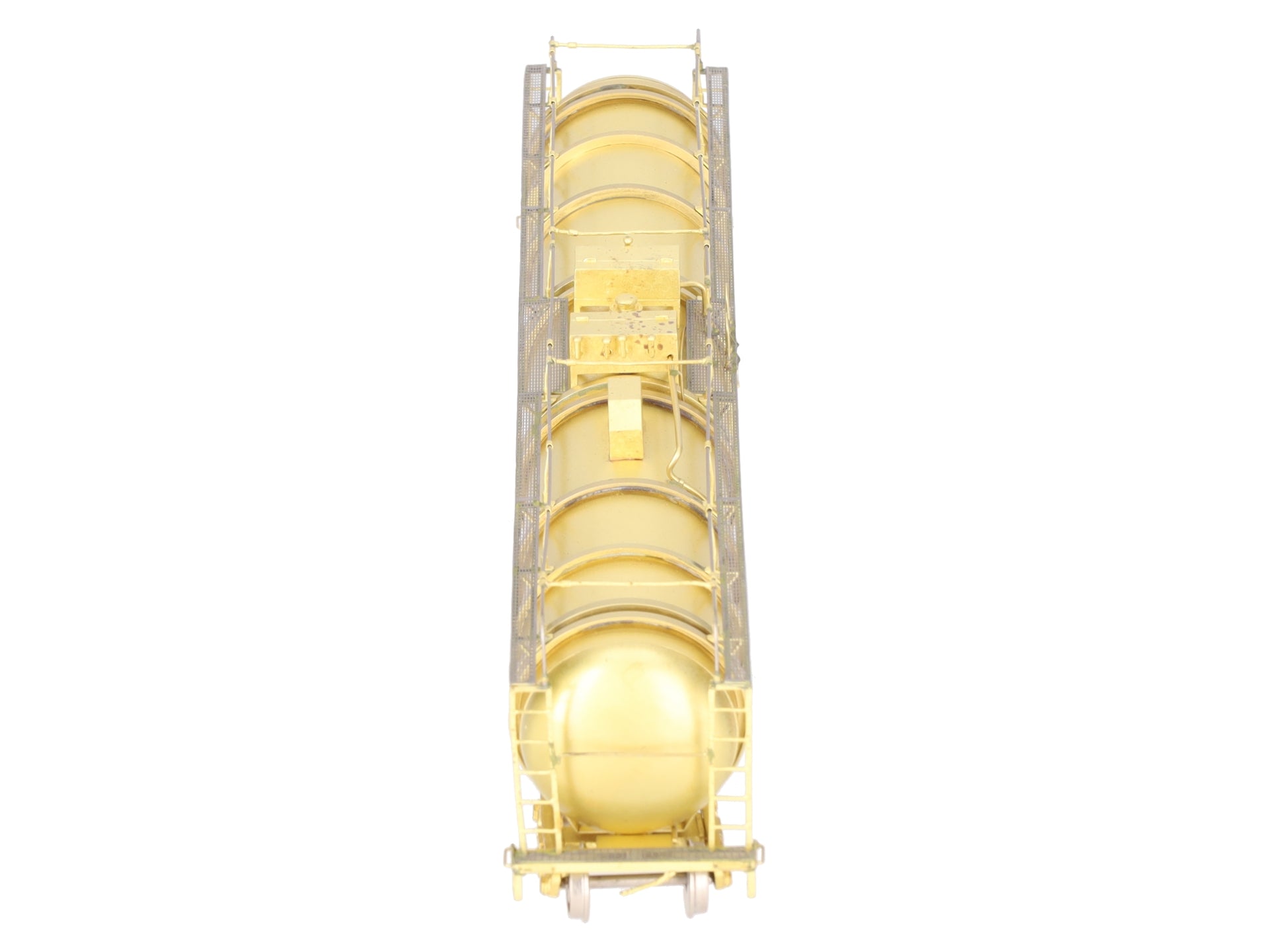 Overland 3029 HO BRASS 61' 15,000 Gallon Liquid Air Tank Car - Unpainted EX/Box