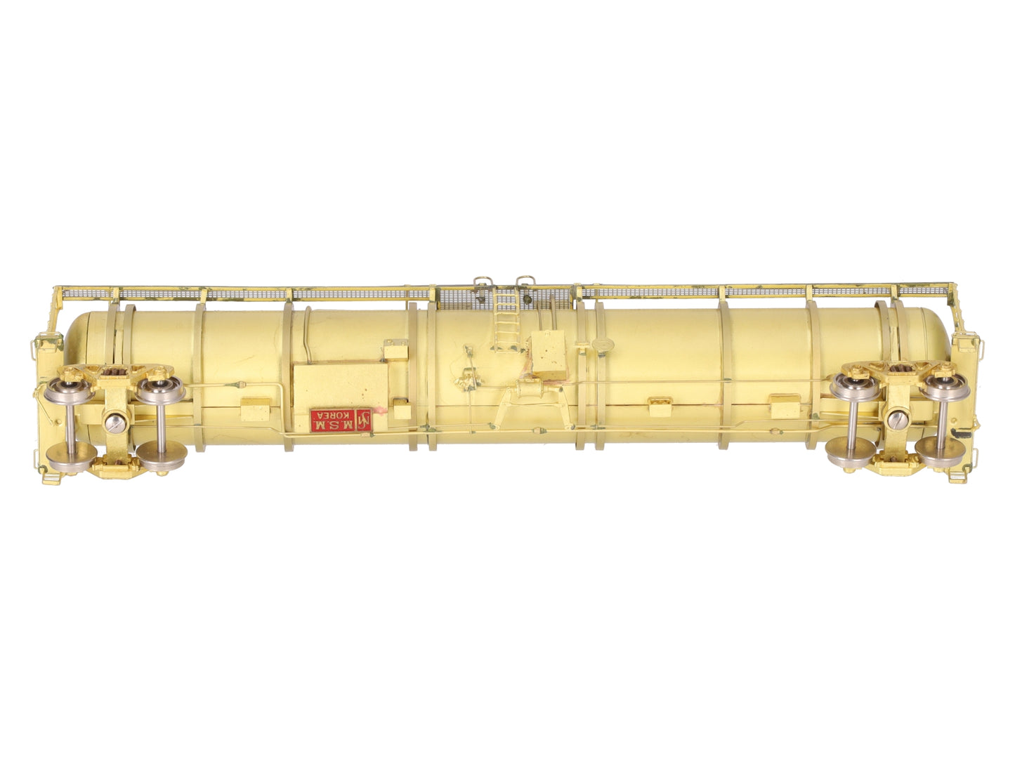 Overland 3029 HO BRASS 61' 15,000 Gallon Liquid Air Tank Car - Unpainted EX/Box
