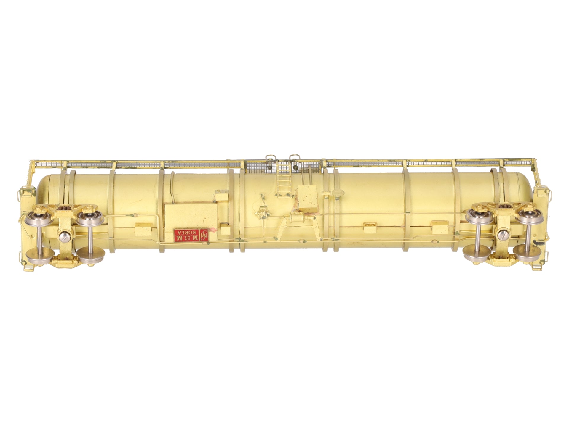 Overland 3029 HO BRASS 61' 15,000 Gallon Liquid Air Tank Car - Unpainted EX/Box