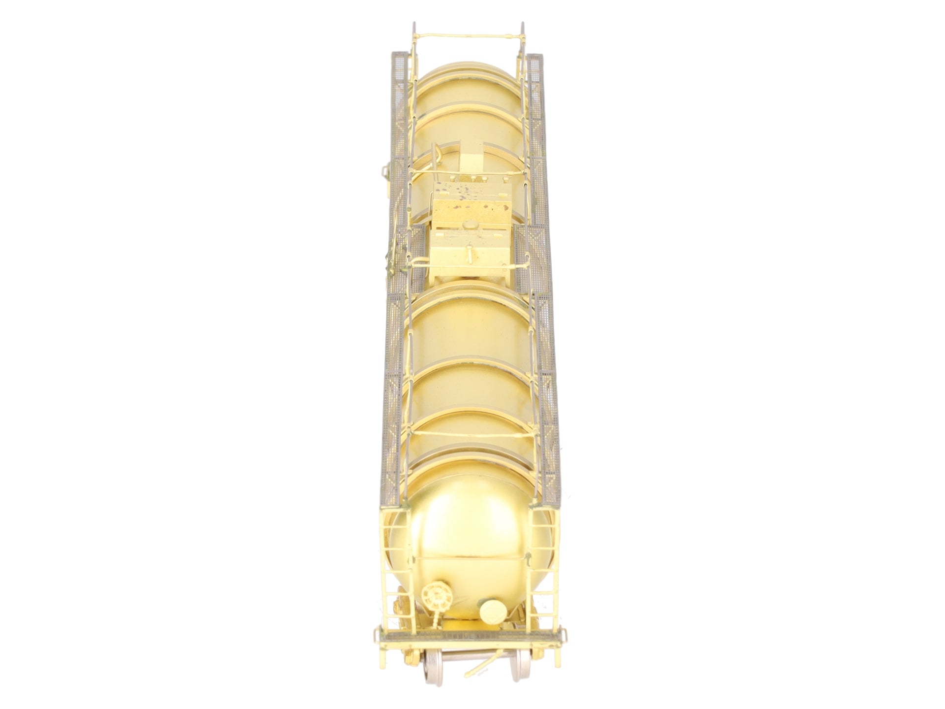 Overland 3029 HO BRASS 61' 15,000 Gallon Liquid Air Tank Car - Unpainted EX/Box
