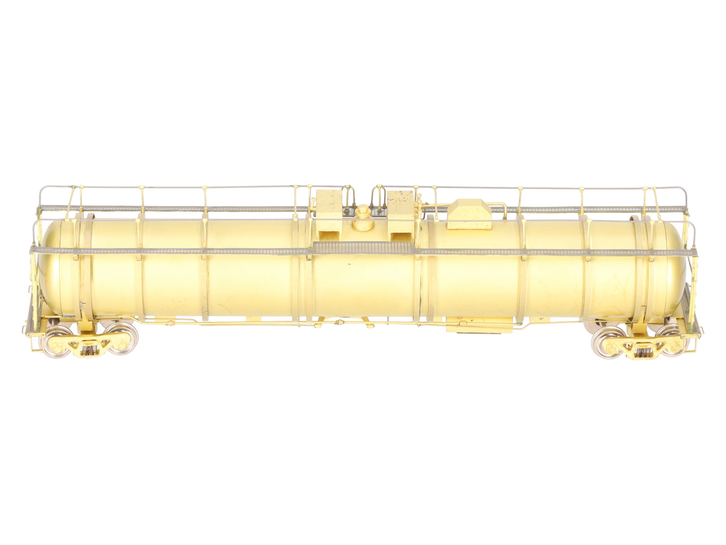 Overland 3029 HO BRASS 61' 15,000 Gallon Liquid Air Tank Car - Unpainted EX/Box
