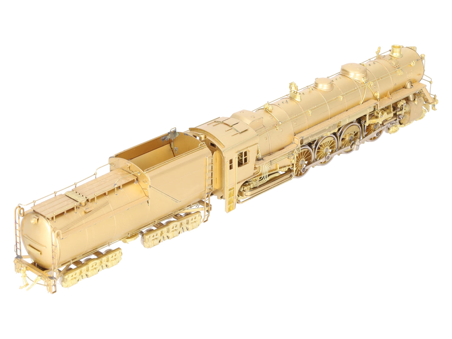 Oriental Limited HO BRASS GTW U-3b 4-8-4 Steam Locomotive & Tender - Unpainted EX/Box