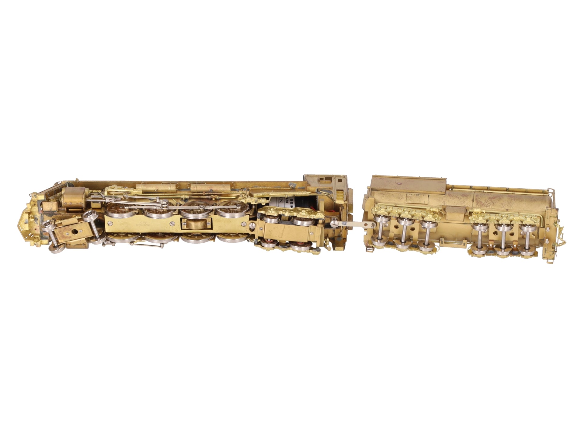 Oriental Limited HO BRASS CNR/GTW U-3a 4-8-4 Steam Locomotive & Tender EX/Box
