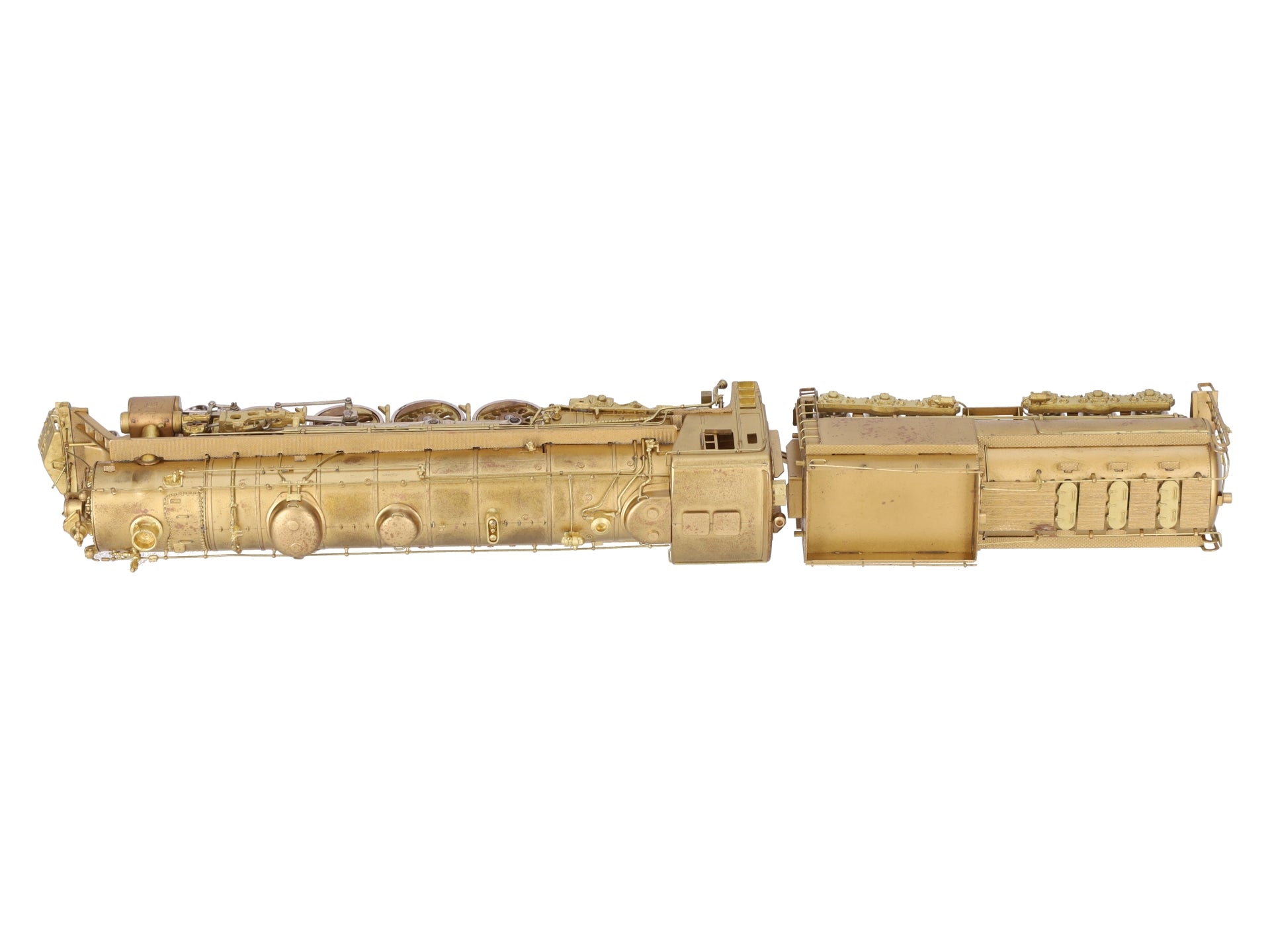 Oriental Limited HO BRASS CNR/GTW U-3a 4-8-4 Steam Locomotive & Tender EX/Box
