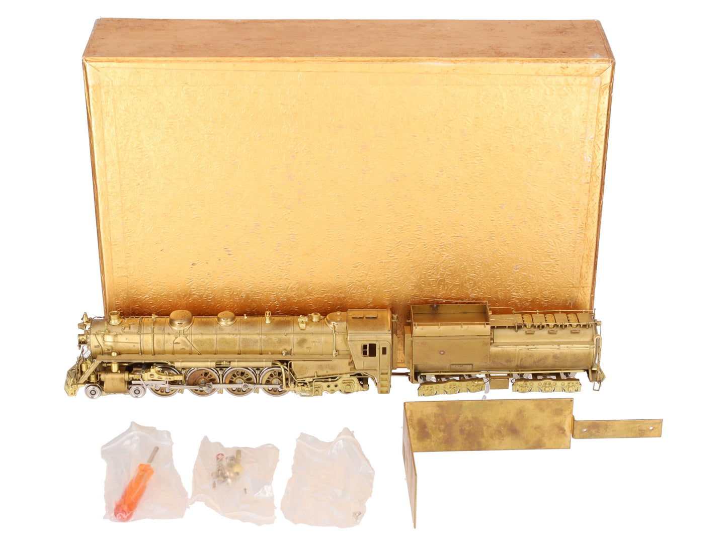 Oriental Limited HO BRASS CNR/GTW U-3a 4-8-4 Steam Locomotive & Tender EX/Box