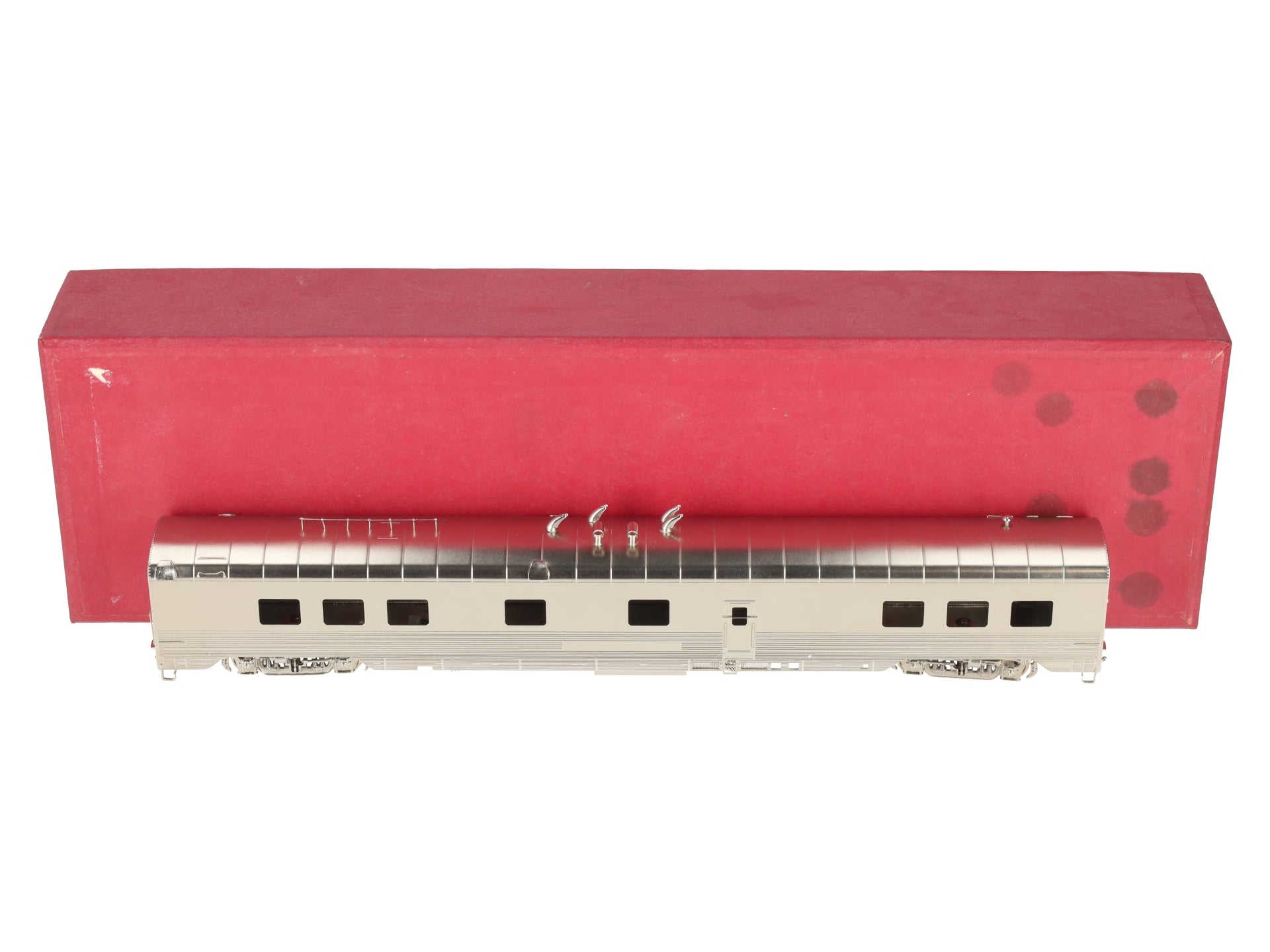 Palace Car Co HO BRASS D&RGW Diner/Lounge Passenger Car #1280/81 - Unpainted EX/Box