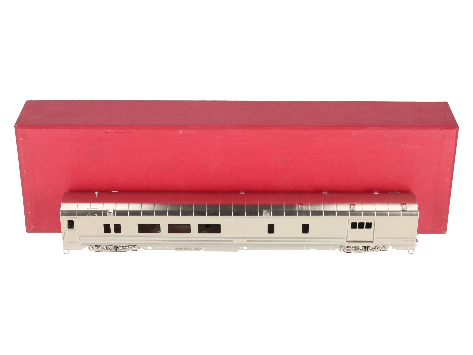 Palace Car Co HO BRASS D&RGW Baggage/Dorm/Chair Passenger Car - Unpainted EX/Box