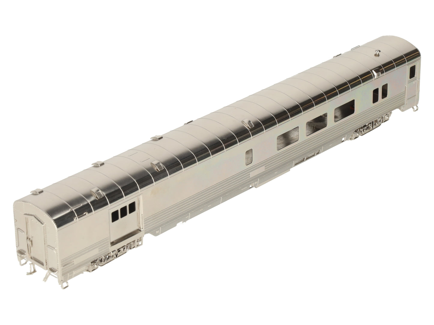 Palace Car Co HO BRASS D&RGW Baggage/Dorm/Chair Passenger Car - Unpainted EX/Box