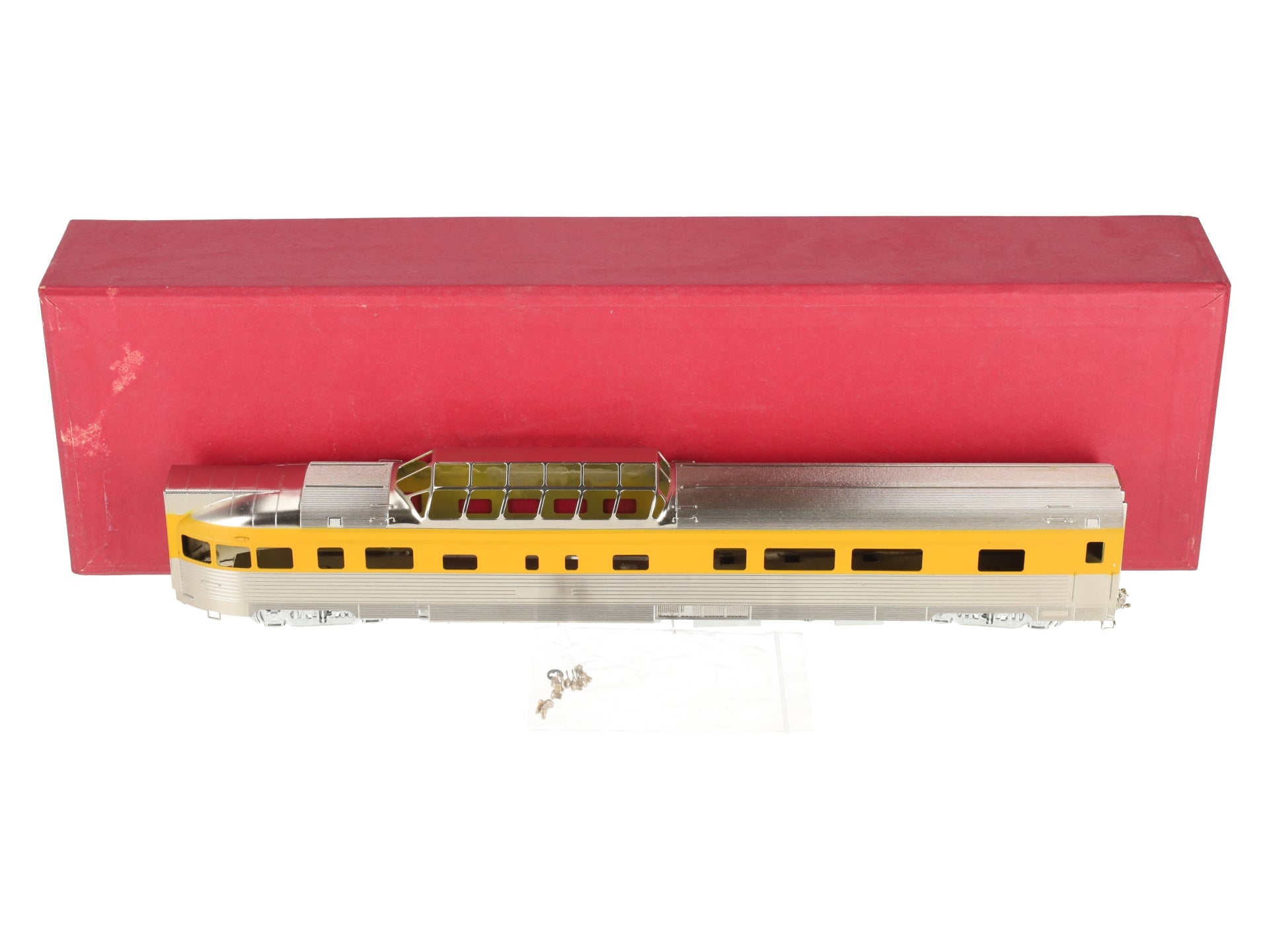 Palace Car Co HO BRASS D&RGW Dome Chair Passenger Car - Painted/Box