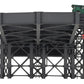 Overland 3342 HO Strauss Trunnion Bascule Double Track Lift Bridge - Painted/Box