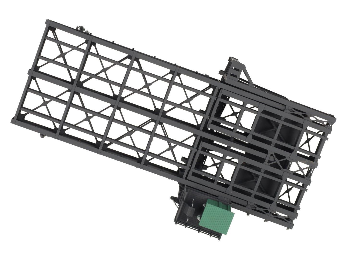 Overland 3342 HO Strauss Trunnion Bascule Double Track Lift Bridge - Painted/Box