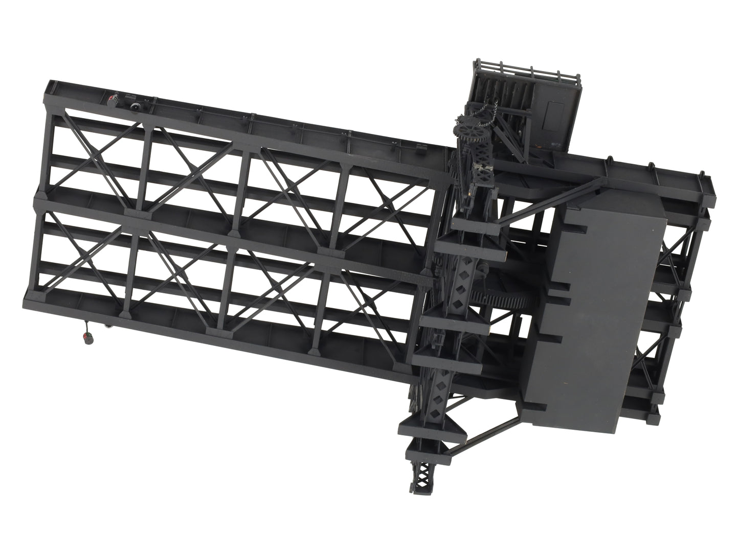 Overland 3342 HO Strauss Trunnion Bascule Double Track Lift Bridge - Painted/Box