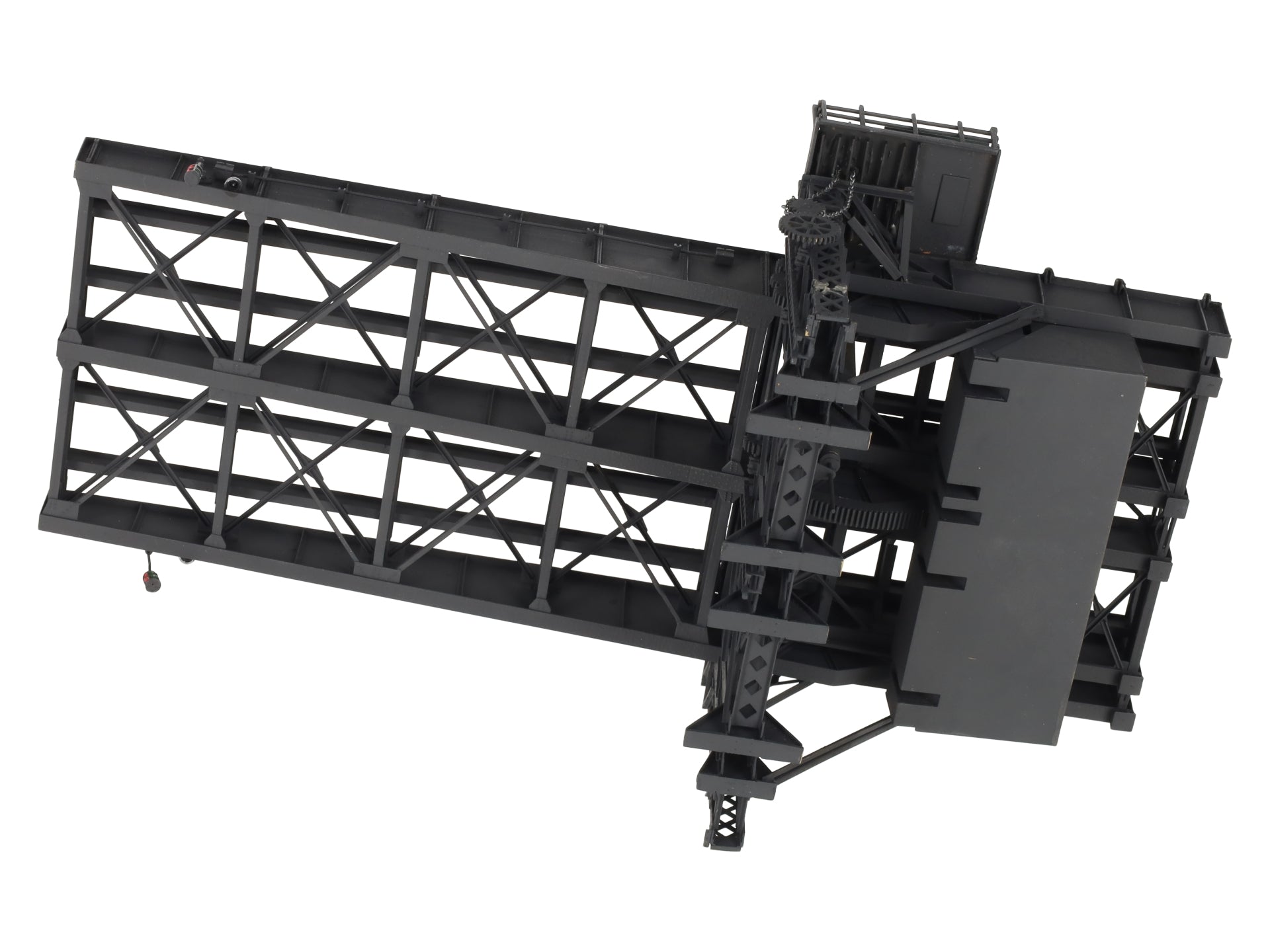 Overland 3342 HO Strauss Trunnion Bascule Double Track Lift Bridge - Painted/Box
