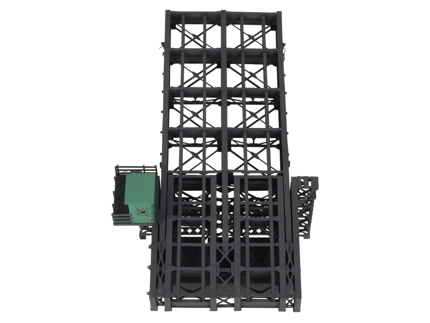Overland 3342 HO Strauss Trunnion Bascule Double Track Lift Bridge - Painted/Box
