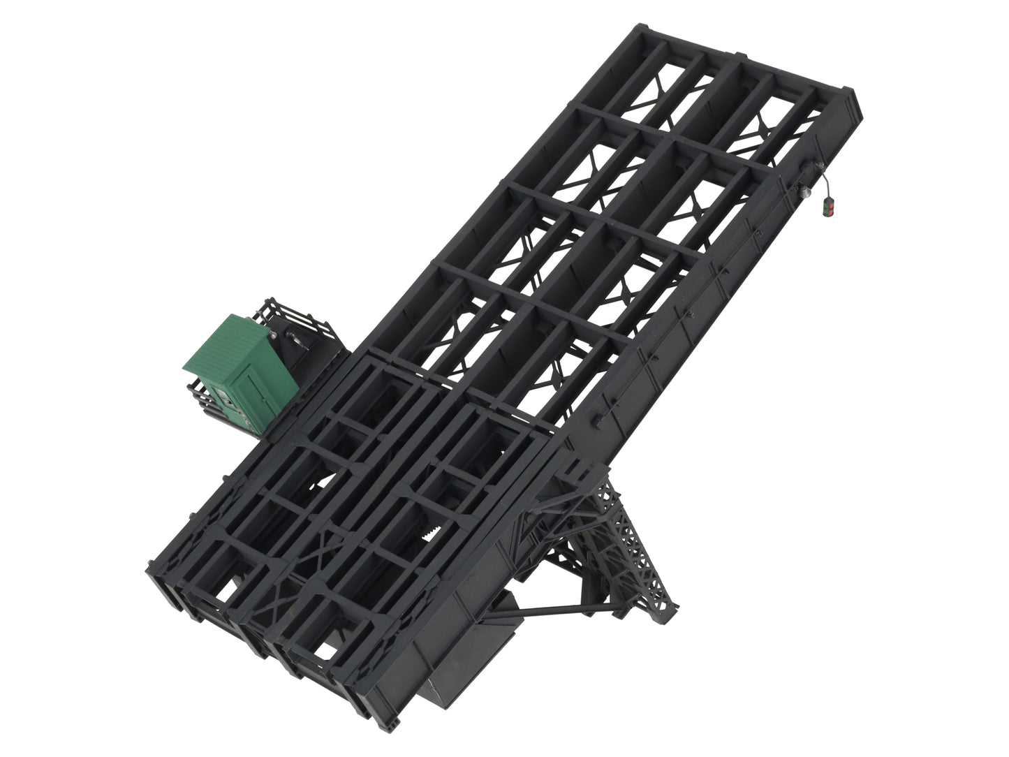 Overland 3342 HO Strauss Trunnion Bascule Double Track Lift Bridge - Painted/Box