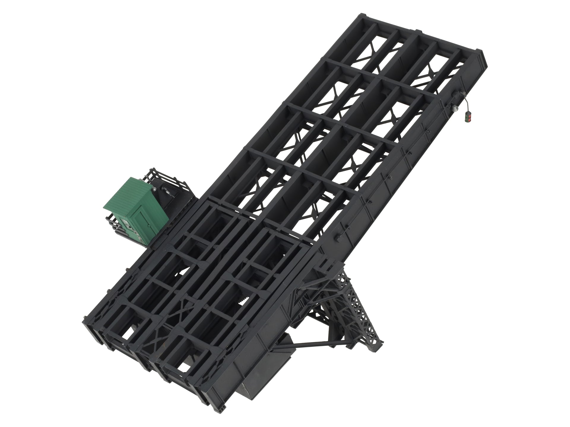 Overland 3342 HO Strauss Trunnion Bascule Double Track Lift Bridge - Painted/Box