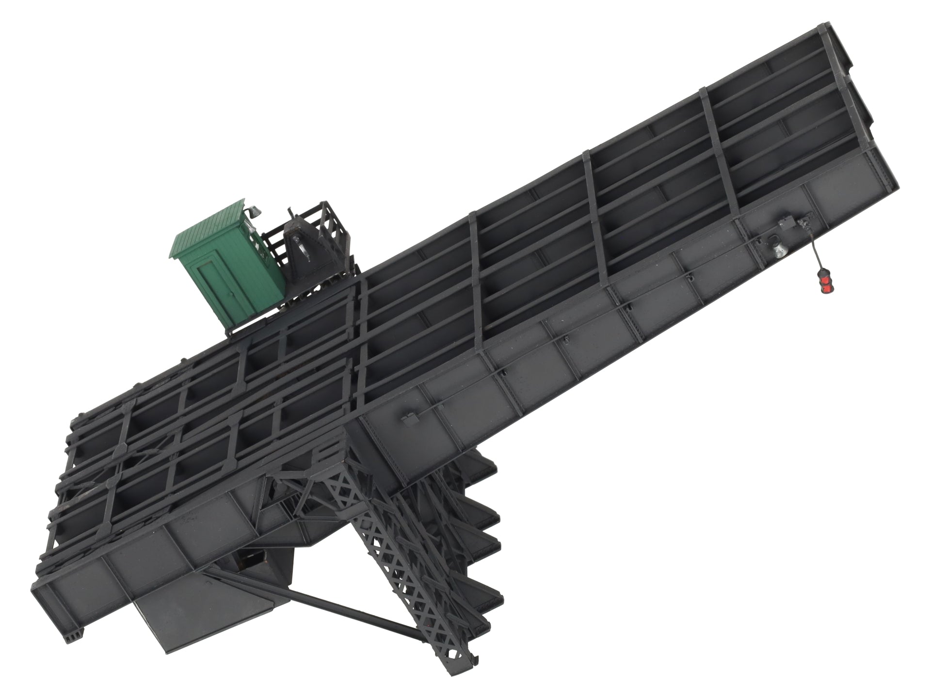Overland 3342 HO Strauss Trunnion Bascule Double Track Lift Bridge - Painted/Box