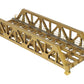Overland OMI-1399 HO Scale BRASS Pony Truss Thru Bridge 93' EX/Box