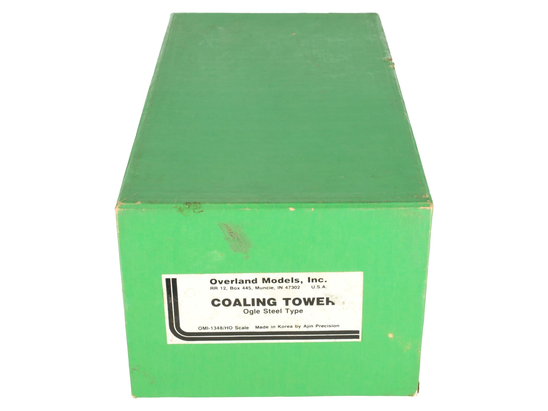 Overland 1348 HO Scale BRASS Ogle Steel Type Coaling Tower - Unpainted VG/Box