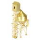 Overland 1348 HO Scale BRASS Ogle Steel Type Coaling Tower - Unpainted VG/Box