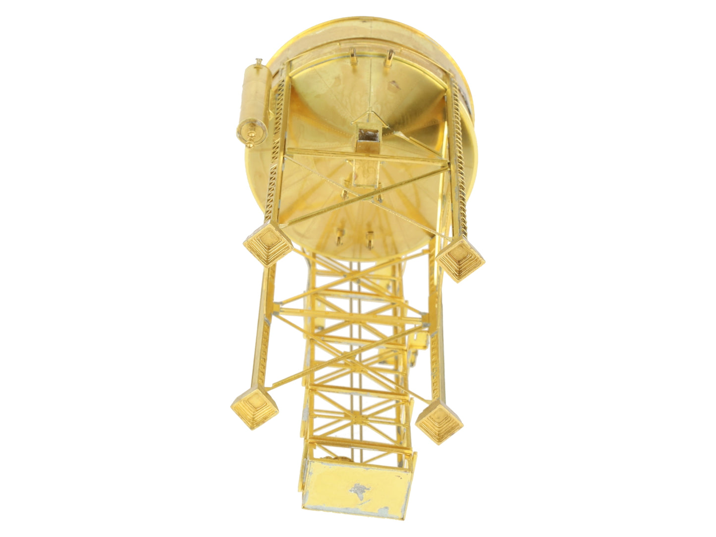 Overland 1348 HO Scale BRASS Ogle Steel Type Coaling Tower - Unpainted VG/Box