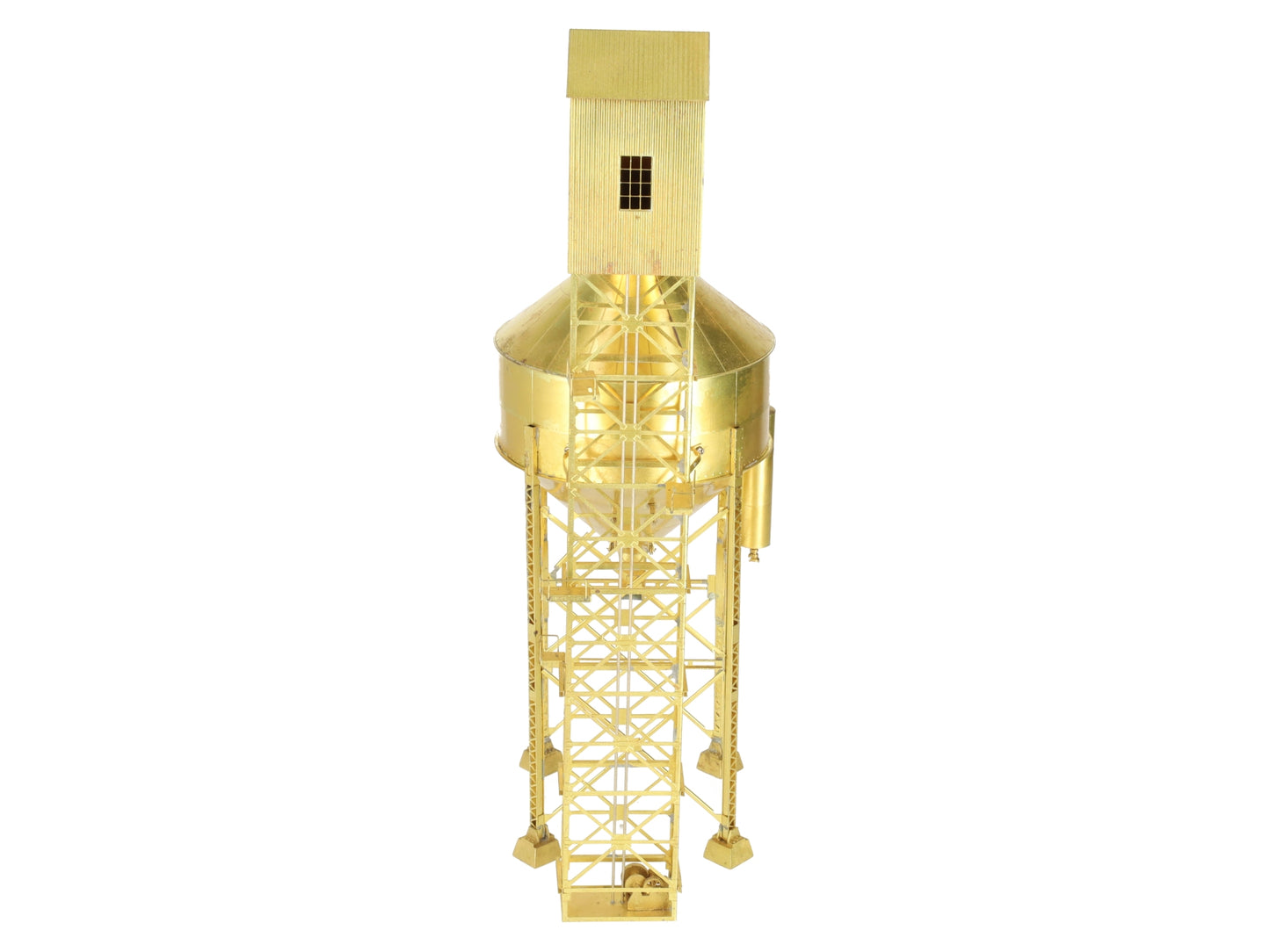 Overland 1348 HO Scale BRASS Ogle Steel Type Coaling Tower - Unpainted VG/Box