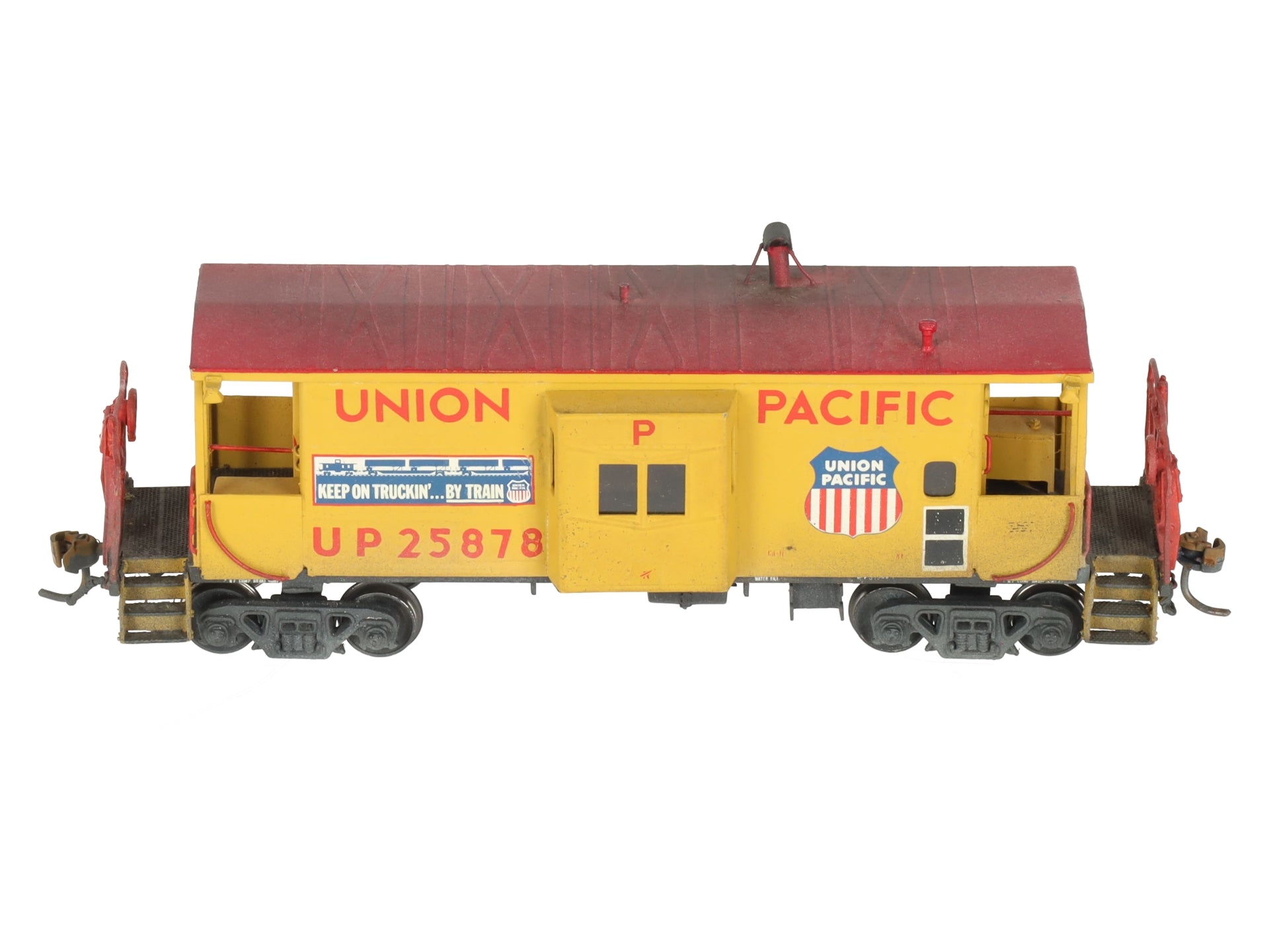 Overland 0060 HO Scale BRASS Union Pacific CA-11 Caboose- Painted/Box