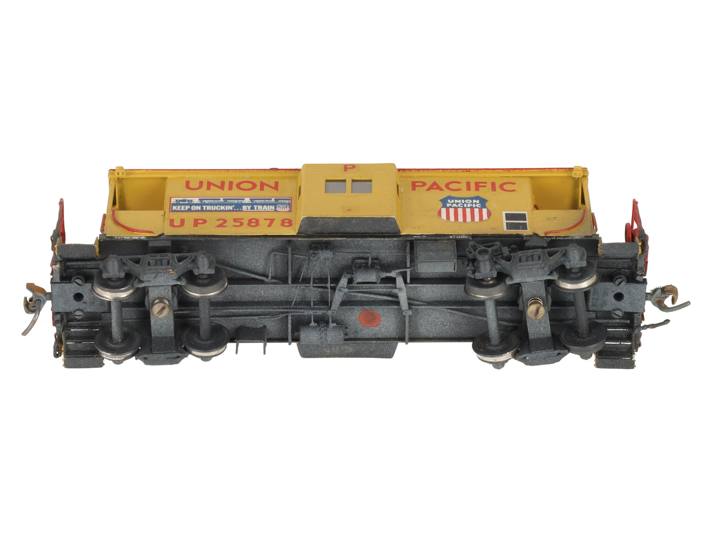 Overland 0060 HO Scale BRASS Union Pacific CA-11 Caboose- Painted/Box