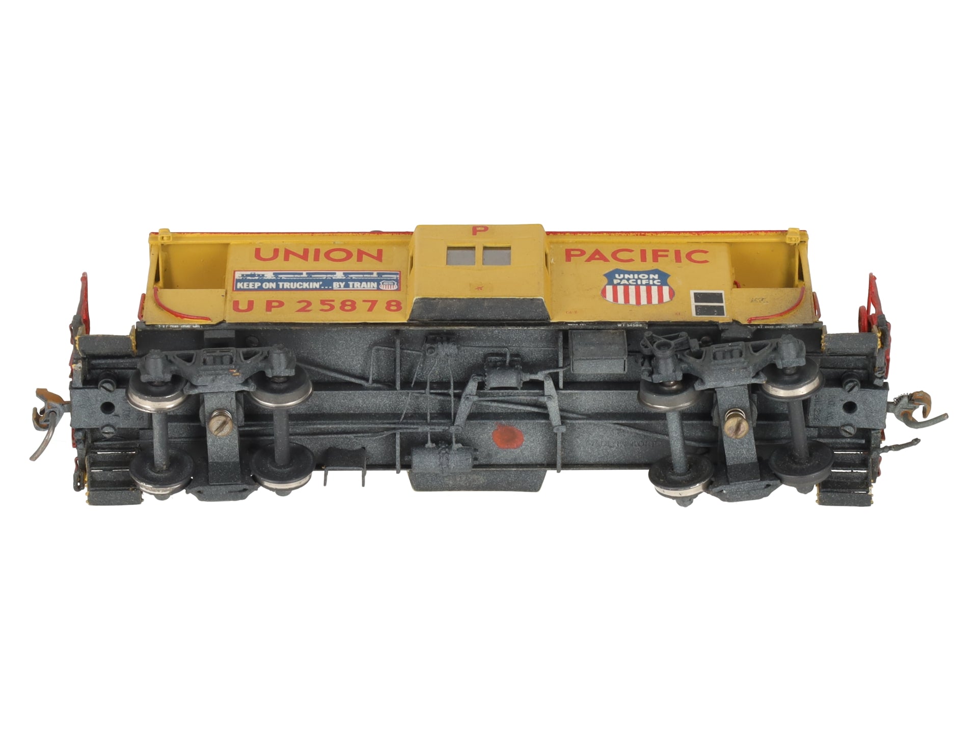 Overland 0060 HO Scale BRASS Union Pacific CA-11 Caboose- Painted/Box