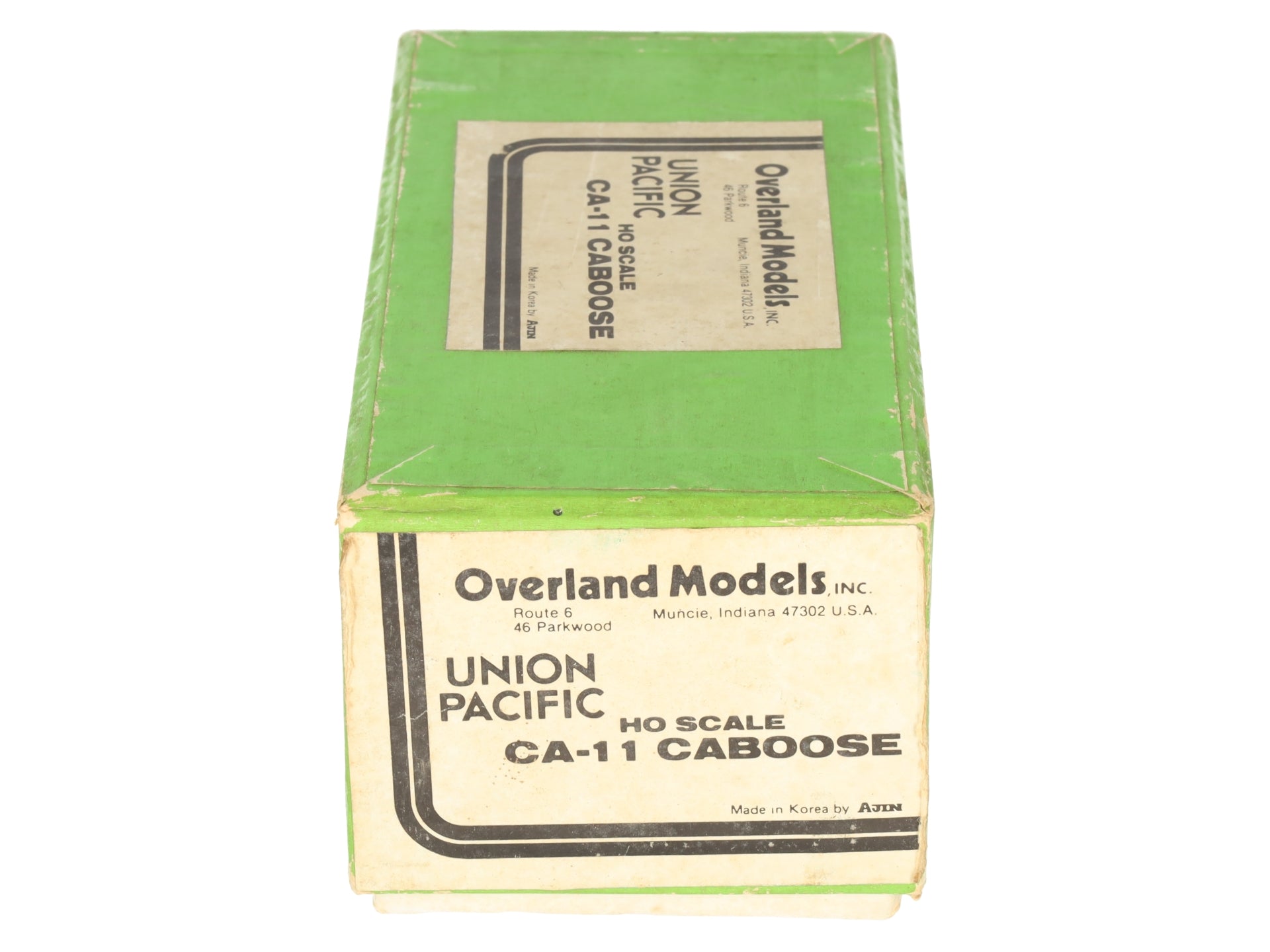 Overland 0060 HO Scale BRASS Union Pacific CA-11 Caboose- Painted/Box