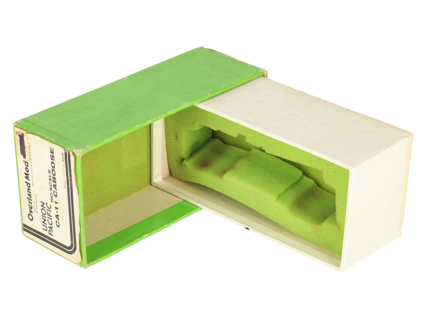 Overland 0060 HO Scale BRASS Union Pacific CA-11 Caboose- Painted/Box