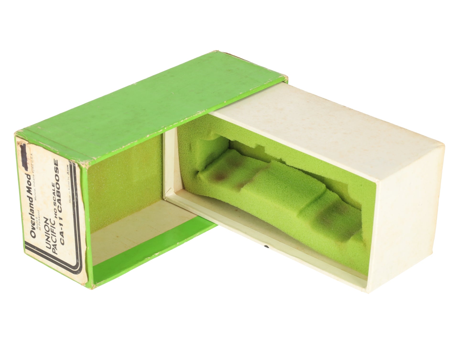 Overland 0060 HO Scale BRASS Union Pacific CA-11 Caboose- Painted/Box