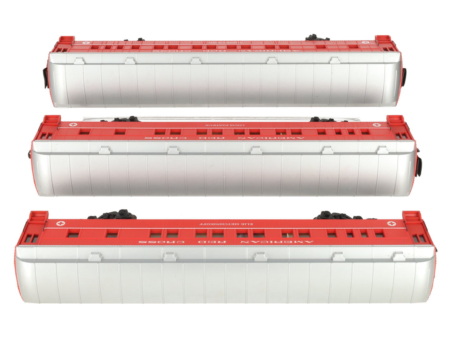 K-Line K-4899A O American Red Cross 15" Heavyweight Passenger Set EX/Box