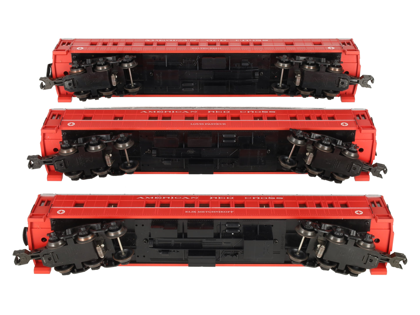 K-Line K-4899A O American Red Cross 15" Heavyweight Passenger Set EX/Box