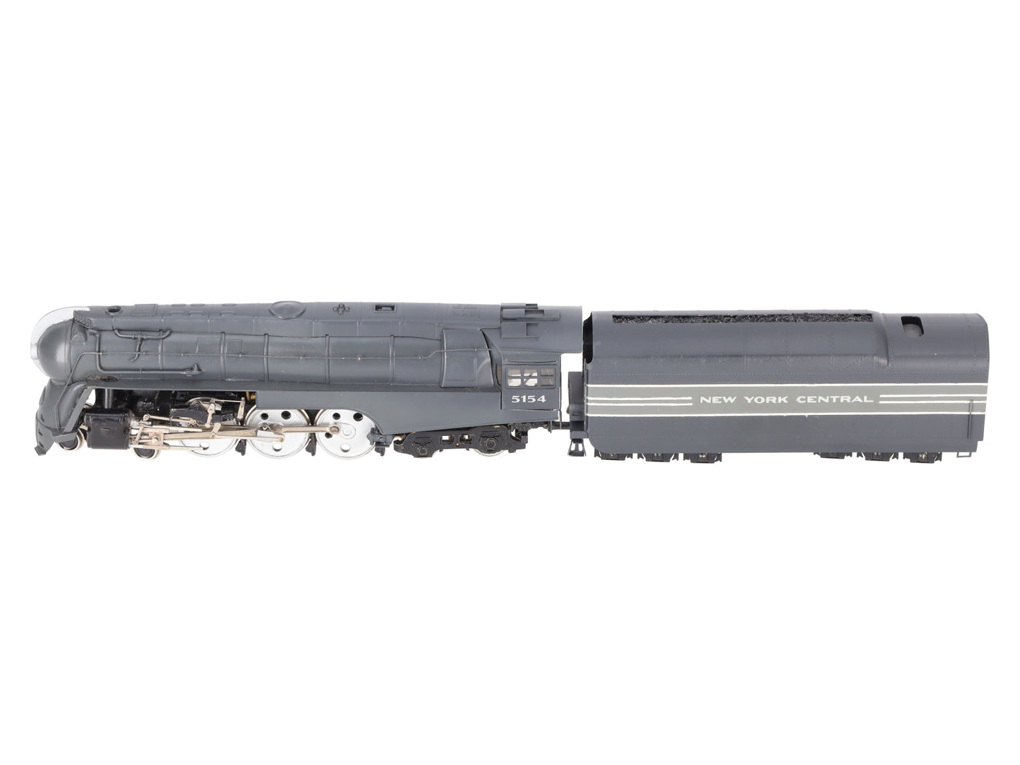 Broadway Limited HO Brass NYC 4-6-4 Steam Locomotive w/ Tender #5154 EX