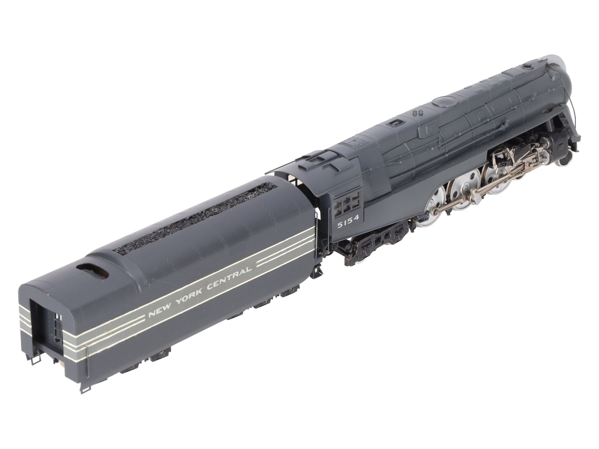 Broadway Limited HO Brass NYC 4-6-4 Steam Locomotive w/ Tender #5154 EX