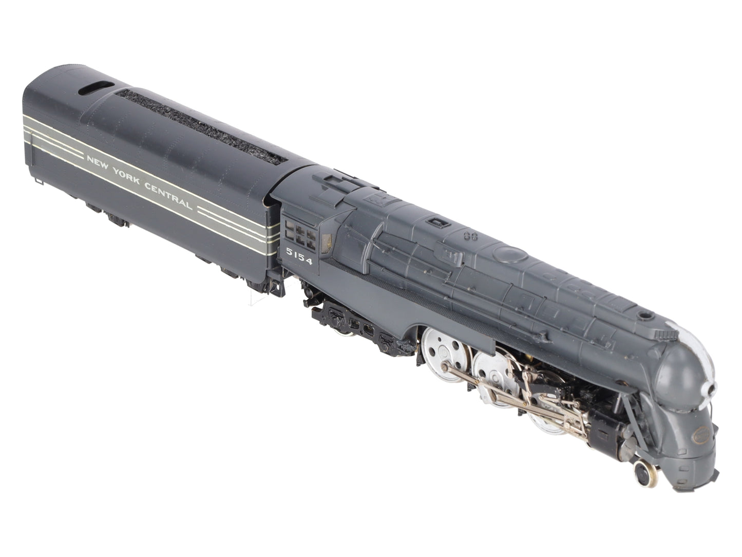 Broadway Limited HO Brass NYC 4-6-4 Steam Locomotive w/ Tender #5154 EX