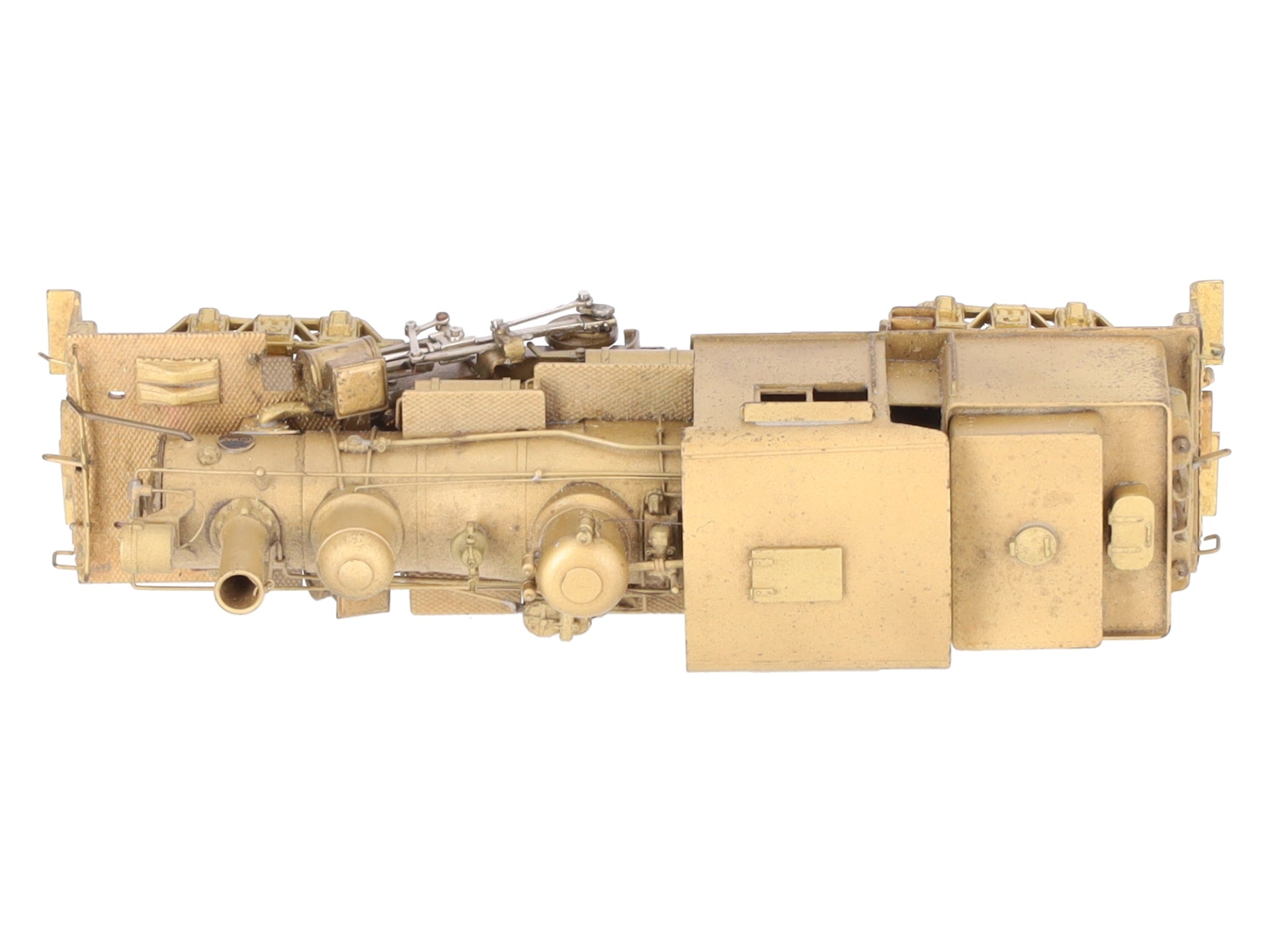 United Models PFM BRASS HO Scale Climax Class C Logging Steam Locomotive EX/Box