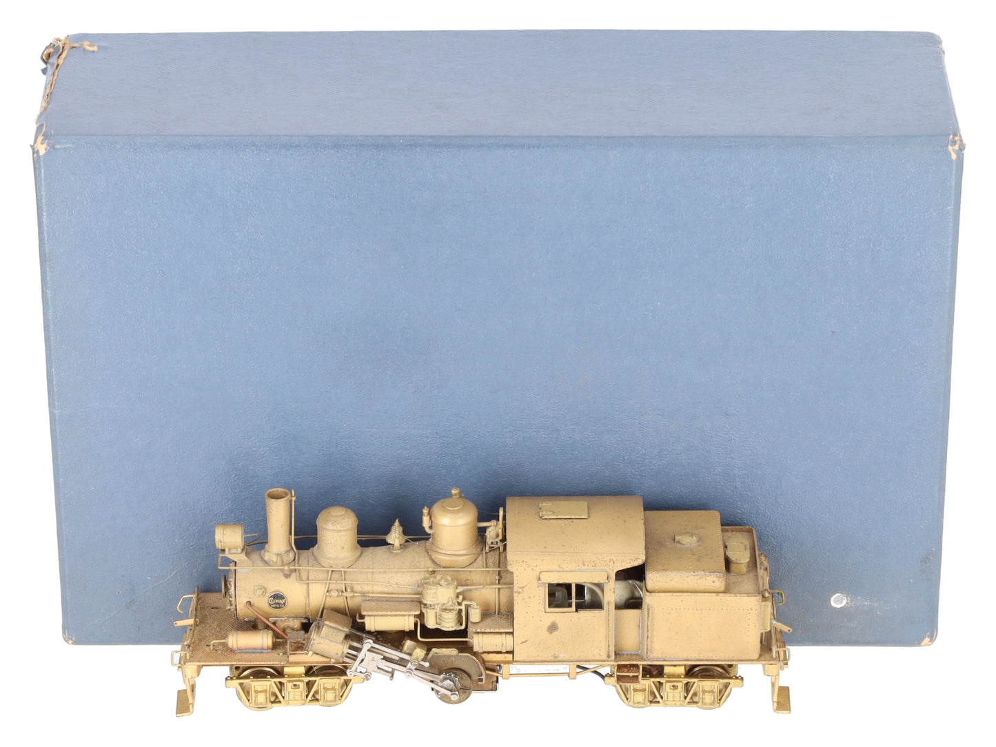 United Models PFM BRASS HO Scale Climax Class C Logging Steam Locomotive EX/Box