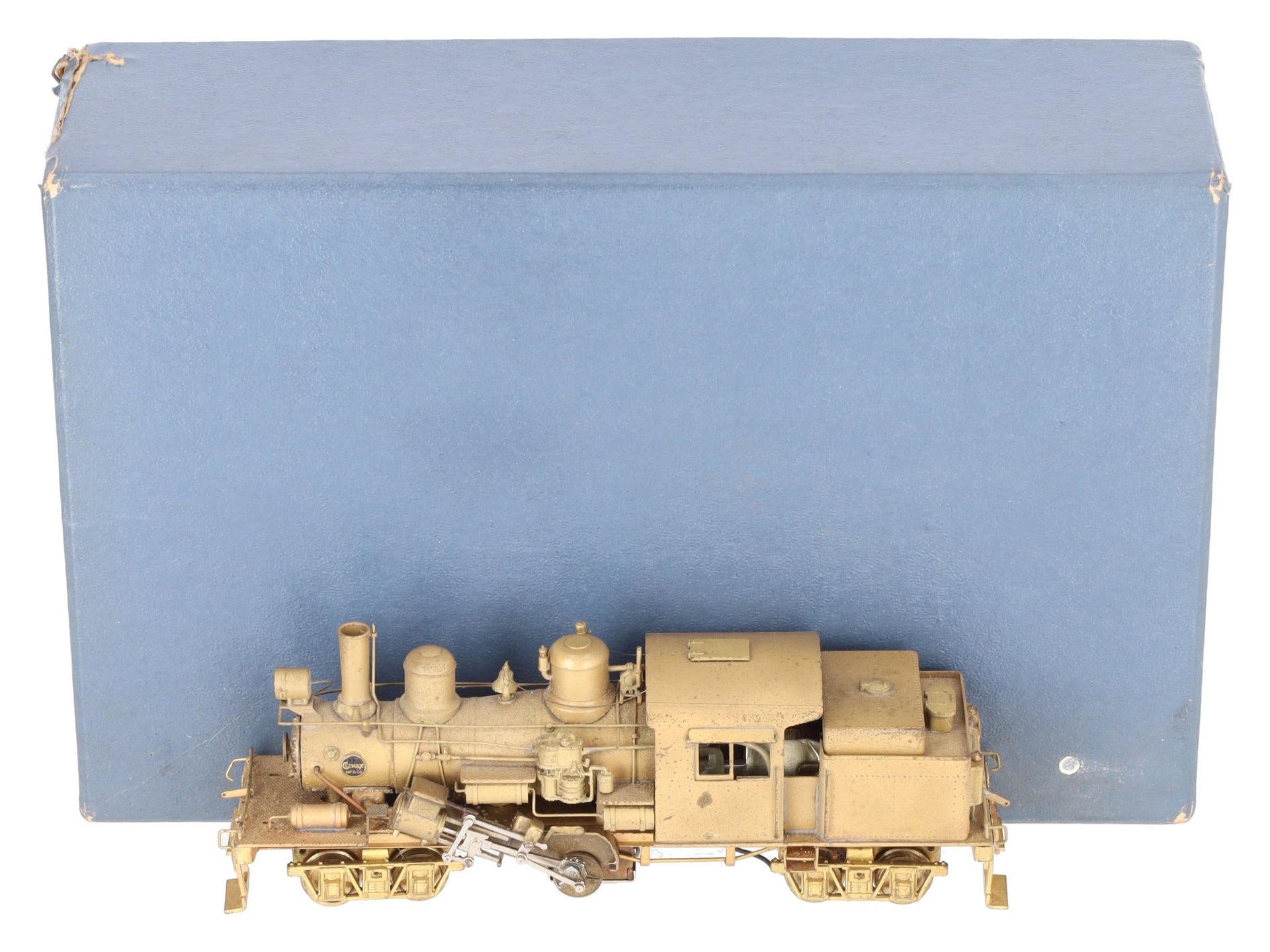 United Models PFM BRASS HO Scale Climax Class C Logging Steam Locomotive EX/Box
