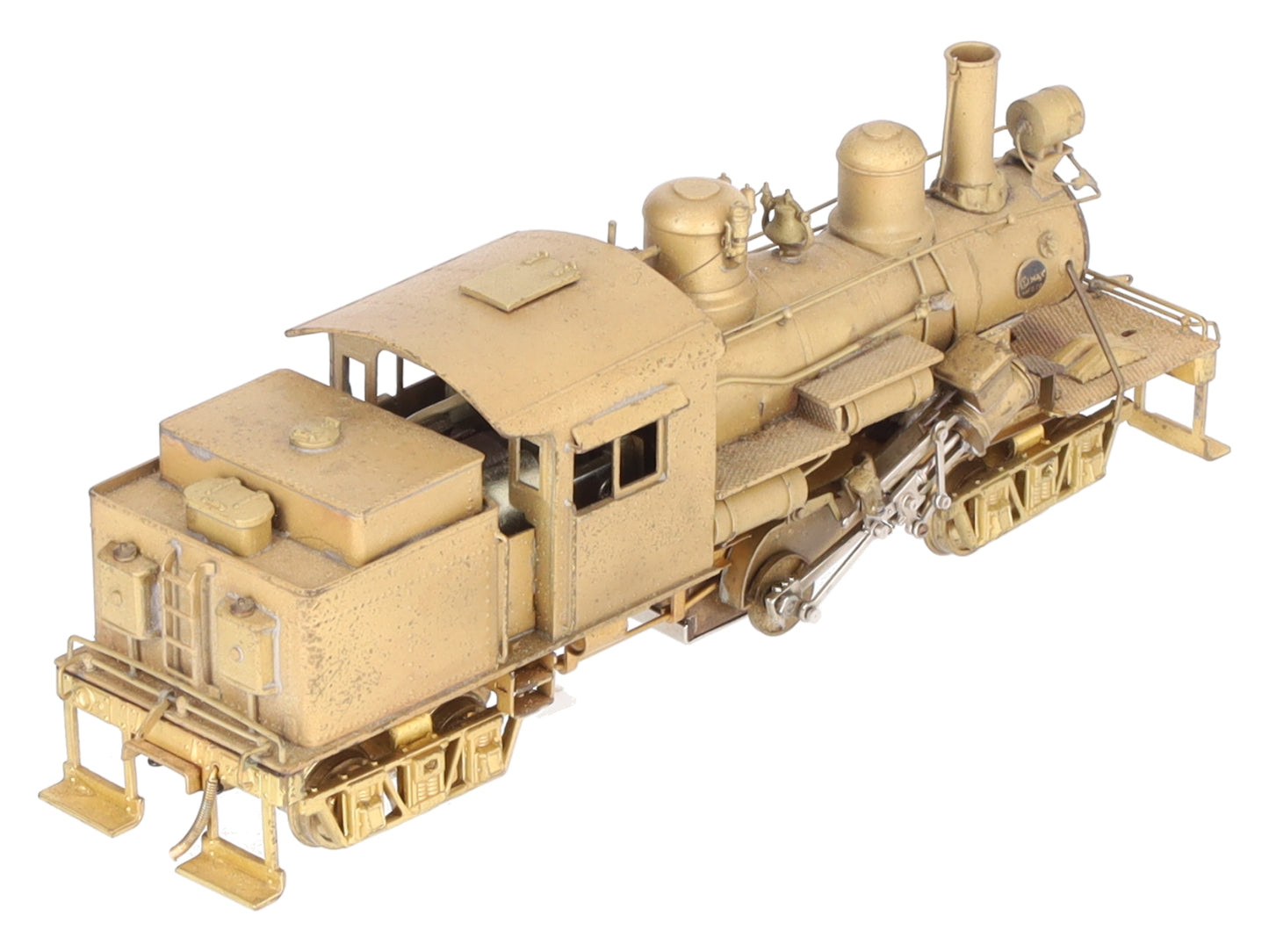 United Models PFM BRASS HO Scale Climax Class C Logging Steam Locomotive EX/Box