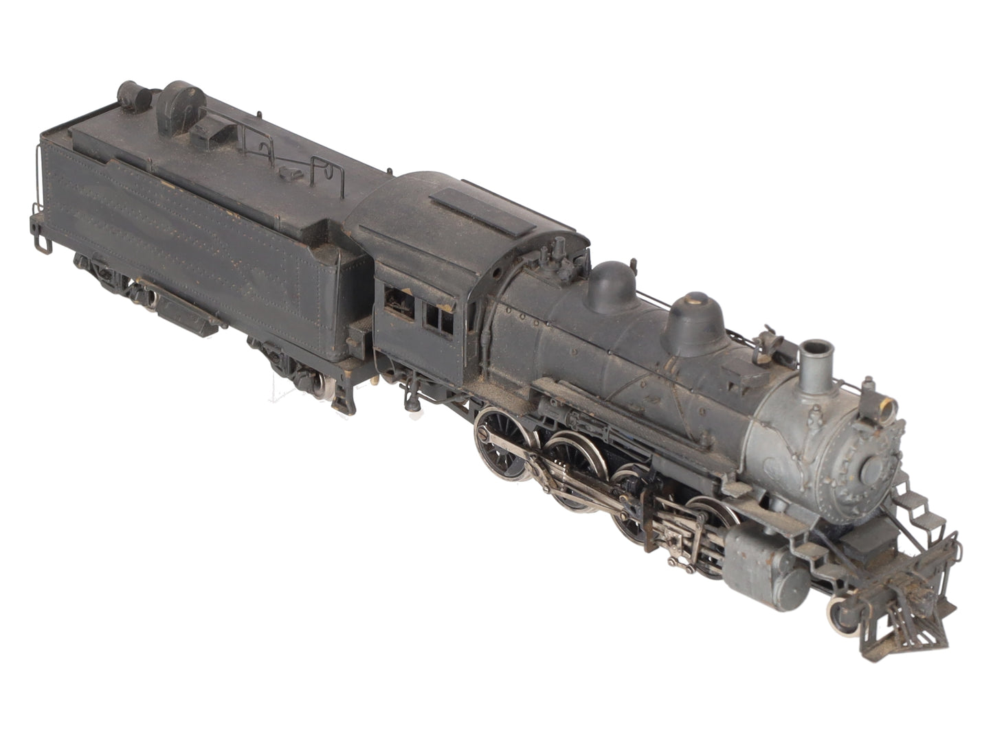 United Models HO BRASS ATSF 2-8-0 Consolidation Steam Loco & Tender - Painted/Box