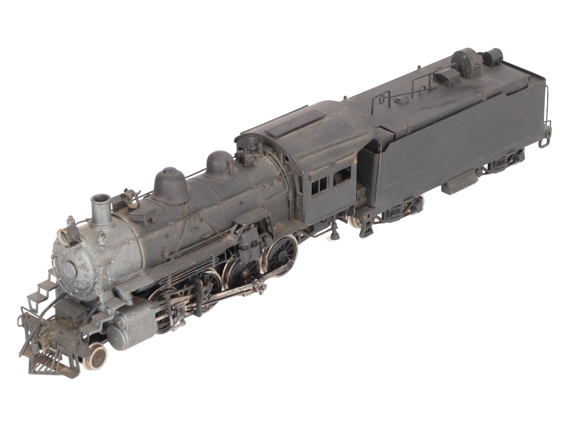 United Models HO BRASS ATSF 2-8-0 Consolidation Steam Loco & Tender - Painted/Box