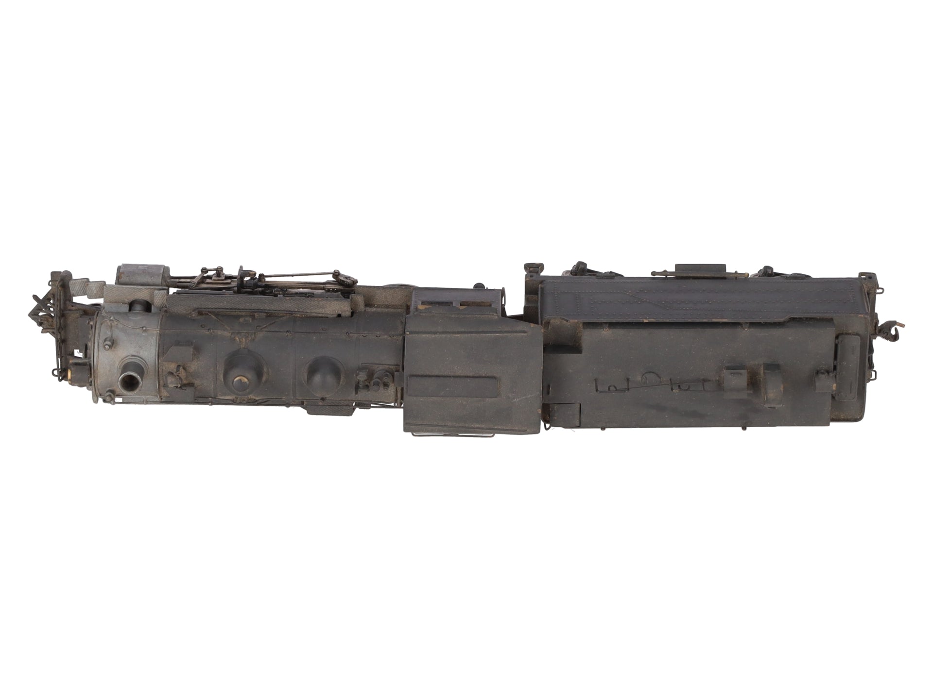 United Models HO BRASS ATSF 2-8-0 Consolidation Steam Loco & Tender - Painted/Box