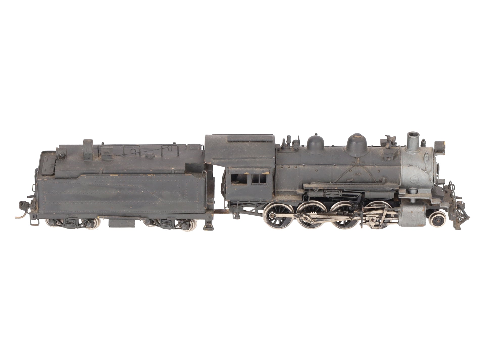 United Models HO BRASS ATSF 2-8-0 Consolidation Steam Loco & Tender - Painted/Box