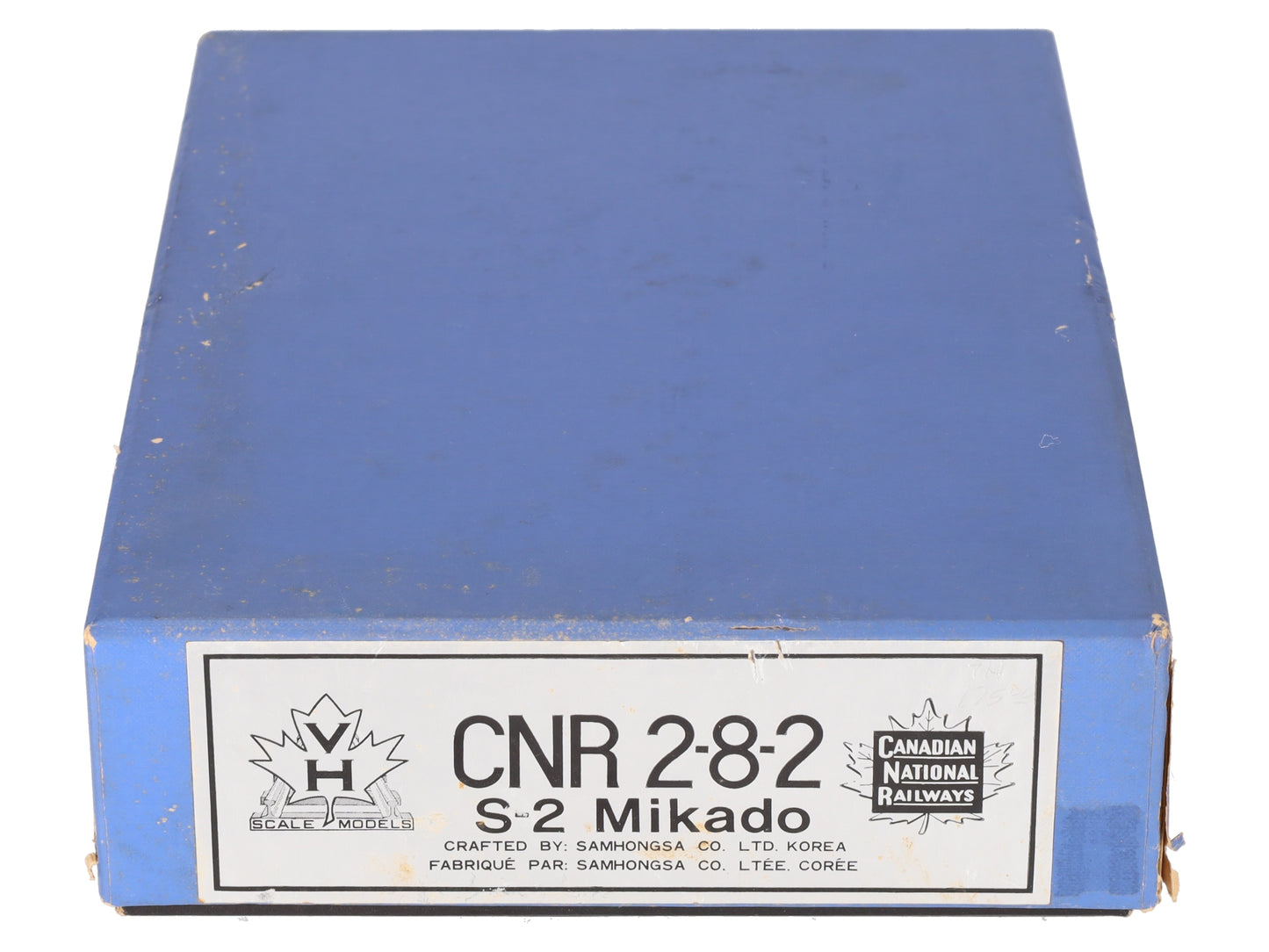 Van Hobbies HO BRASS CNR 2-8-2 S-2 Mikado Steam Loco & Tender -Unpainted EX/Box